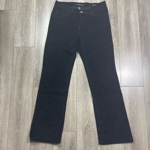 Black bootcut pants‎